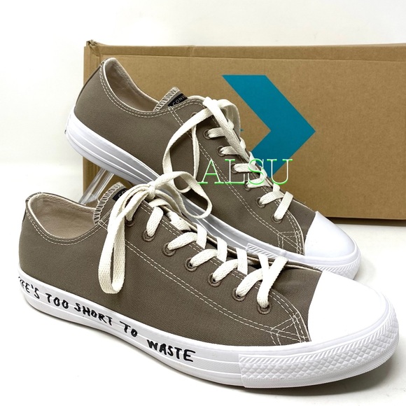 Converse Ctas Low Top Canvas Mason Taupe Men Sneak - Picture 9 of 10